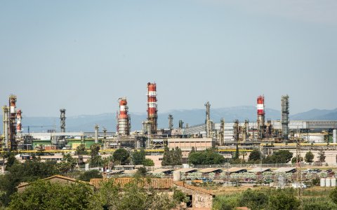 El complex industrial de Repsol a Tarragona.