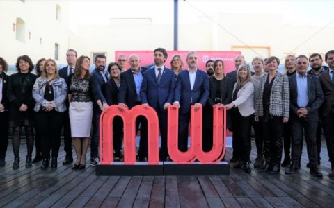 Un imatge de la presentació de la Mobile Week. FOTO: CEDIDA.