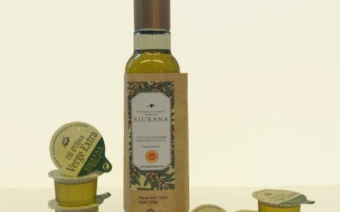 Els envasos monodosis de la DOP Siurana. FOTO: CEDIDA.