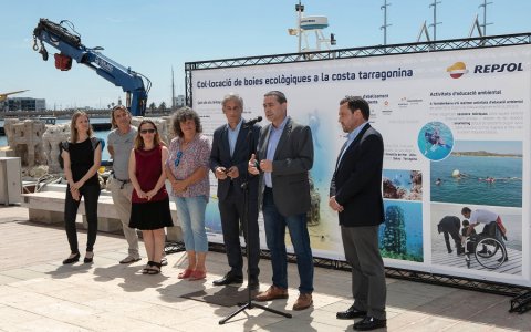Tarragona i Altafulla instal·laran aquest estiu més boies ecològiques. FOTO: CEDIDA.