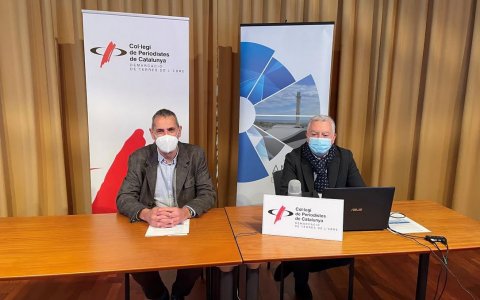 Un moment de la presentació de la memòria anual del CAT. FOTO: CEDIDA.