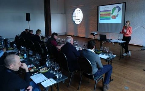 Yvonne Heistermann impartint una Masterclass a la missió comercial a Hamburg. FOTO: CEDIDA.