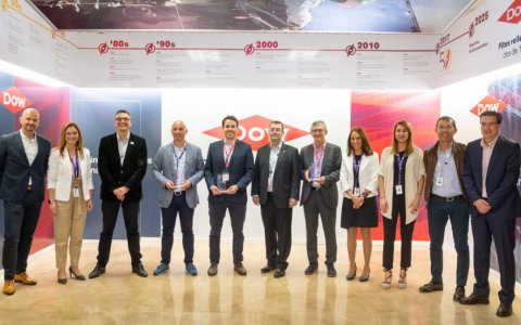 La foto de família dels premis que lliura la companyia Dow. FOTO: CEDIDA.