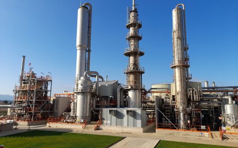 Un dels centres de producció d'Ercros a la demarcació de Tarragona.