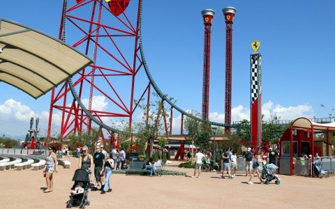 Ferrari Land ha presentat noves atraccions i dona l'impuls definitiu perquè Port Aventura assoleixi enguany els 5 milions de clients. FOTO: CEDIDA.