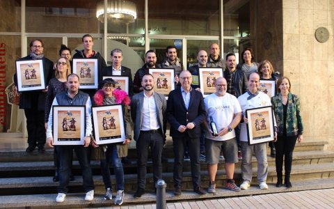 La foto de família dels guanyadors de la Ganxet Pinxo de Tardor. FOTO: CEDIDA.