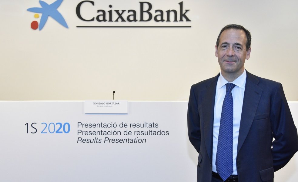El conseller delegat de CaixaBank, Gonzalo Gortázar. FOTO: CEDIDA.