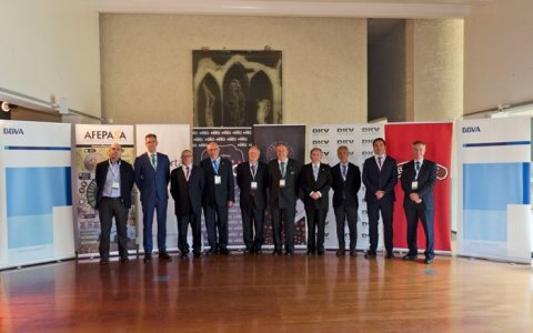 Foto de familia dels organitzadors de l'esdeveniment.