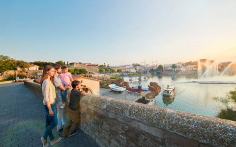 Una imatge del llac de PortAventura. FOTO: CEDIDA.
