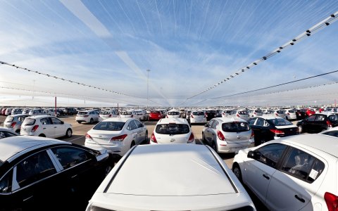 Una imatge de la terminal de vehicles del Port de Tarragona. FOTO: CEDIDA.